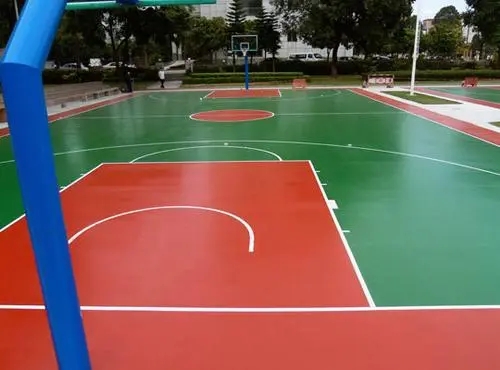 邵阳球场地面翻新,裂缝修重要性