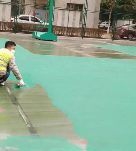 邵阳球场地面翻新